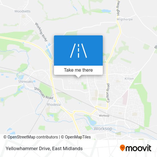 Yellowhammer Drive map
