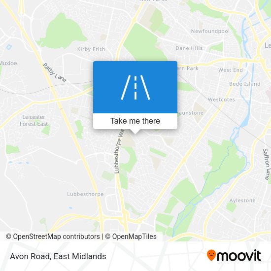 Avon Road map