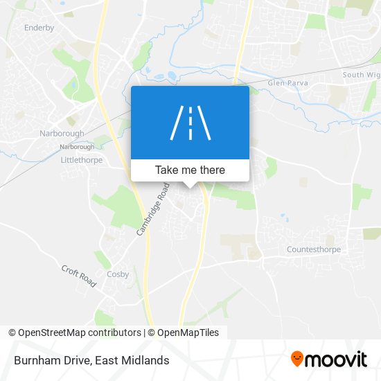 Burnham Drive map