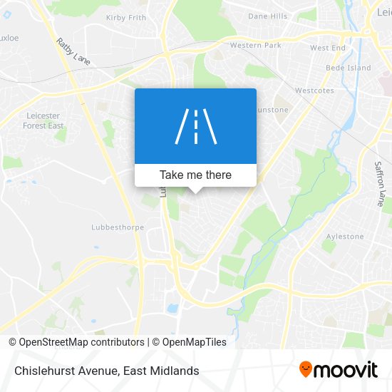 Chislehurst Avenue map