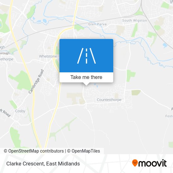 Clarke Crescent map