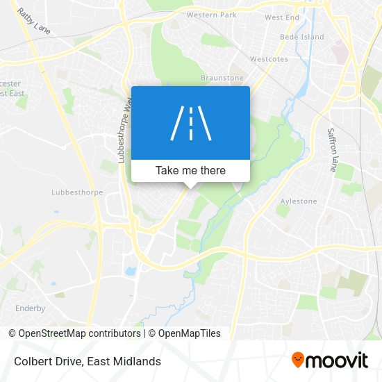 Colbert Drive map