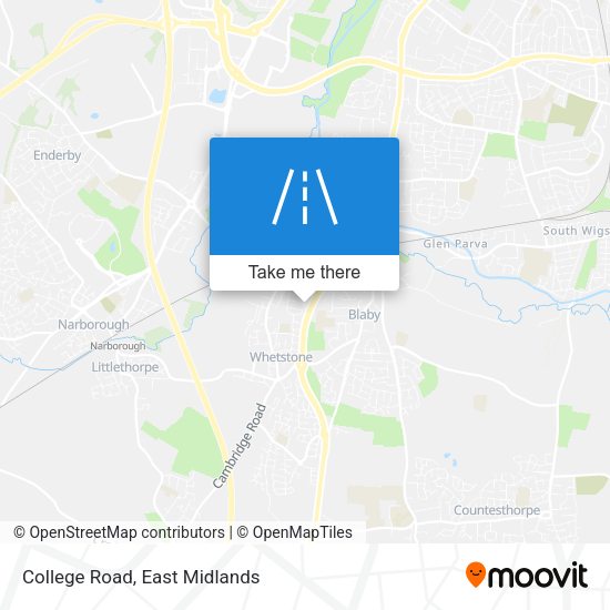 College Road map
