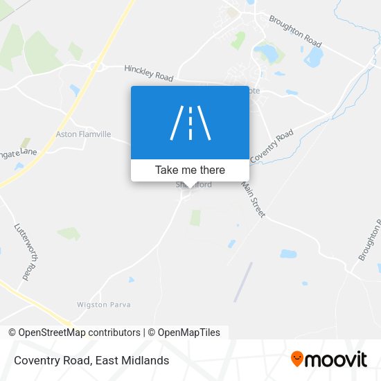 Coventry Road map