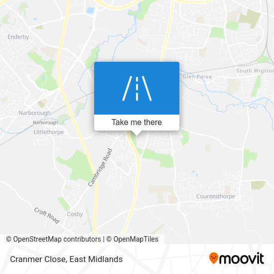 Cranmer Close map