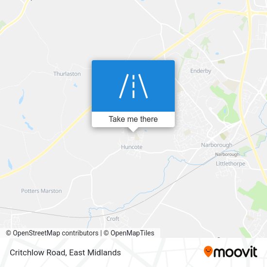 Critchlow Road map