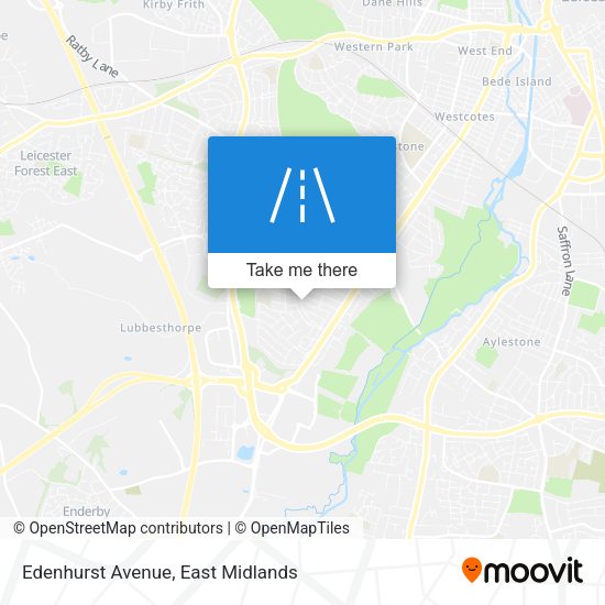 Edenhurst Avenue map