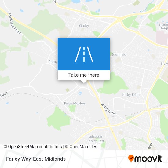 Farley Way map
