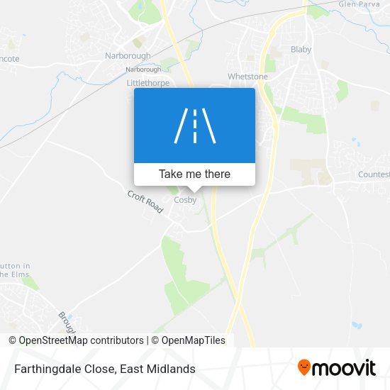 Farthingdale Close map