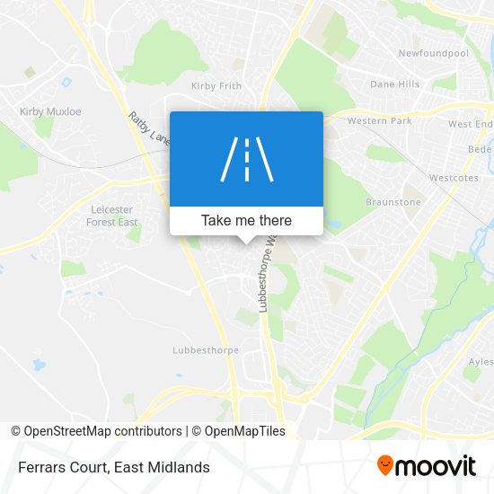 Ferrars Court map