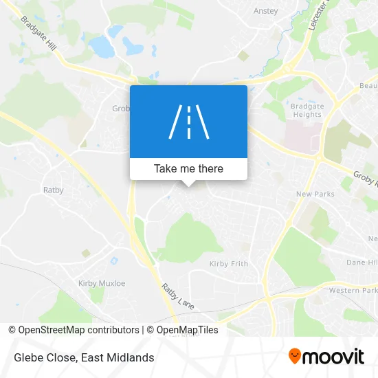Glebe Close map