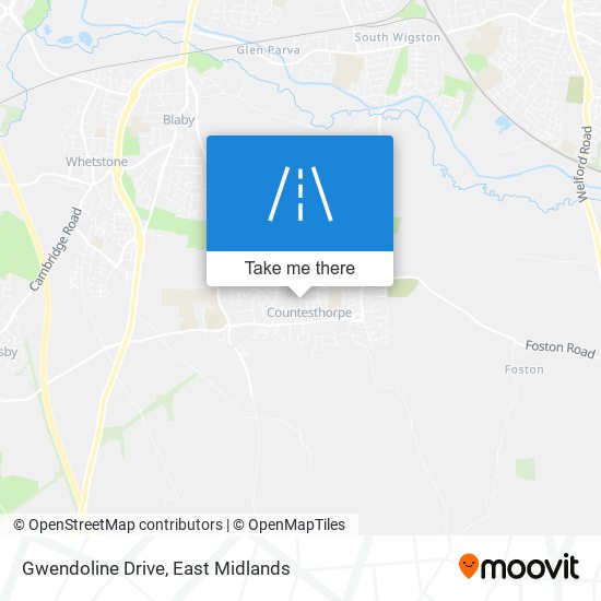 Gwendoline Drive map