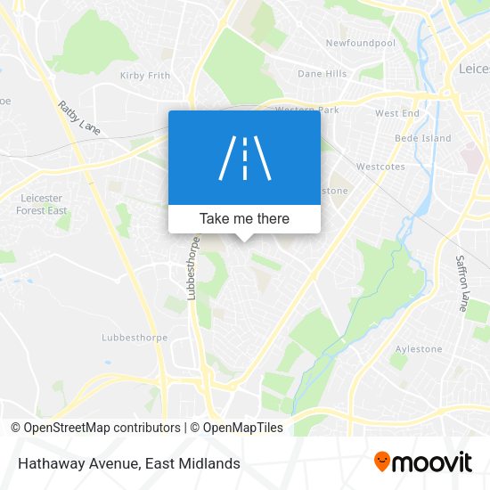 Hathaway Avenue map
