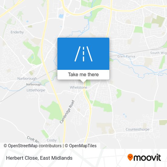Herbert Close map