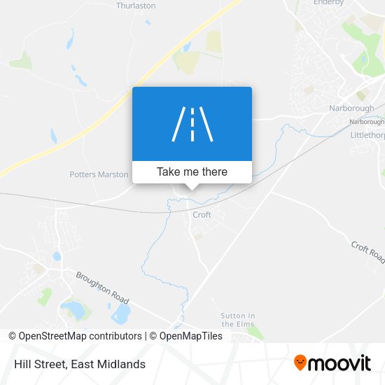 Hill Street map