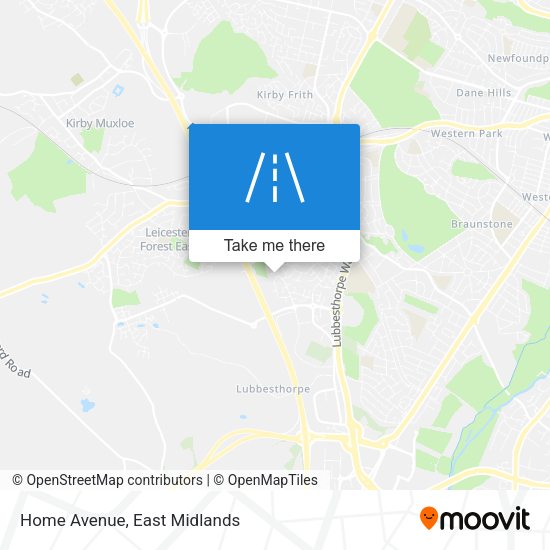 Home Avenue map