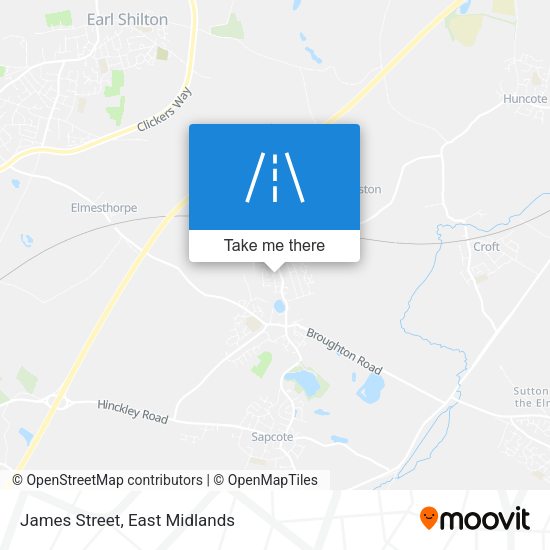 James Street map