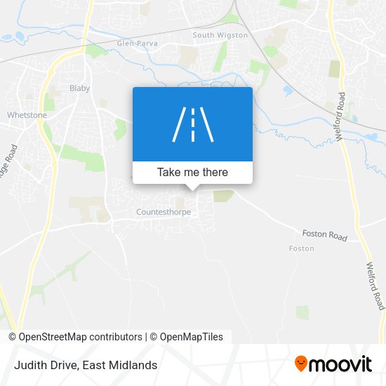 Judith Drive map