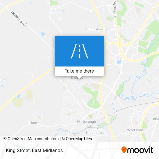 King Street map