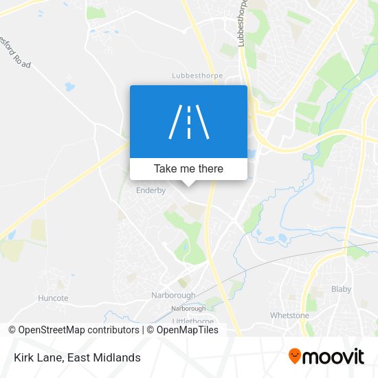 Kirk Lane map