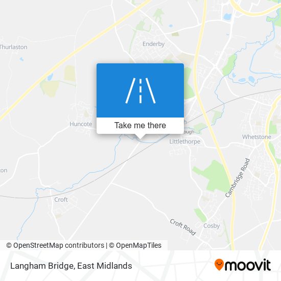 Langham Bridge map
