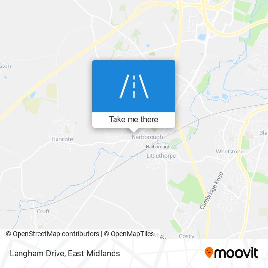Langham Drive map