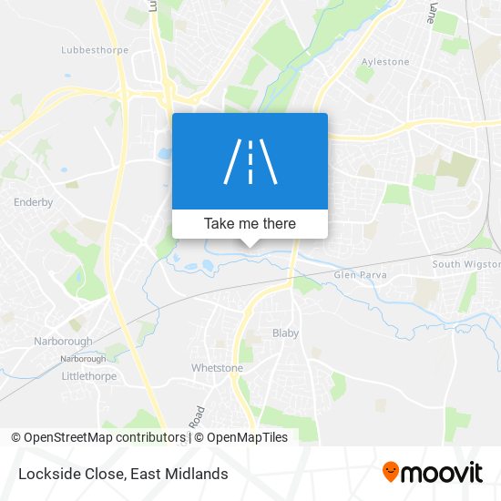 Lockside Close map