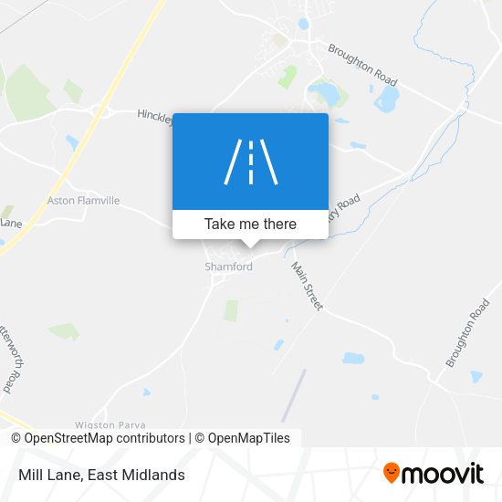 Mill Lane map
