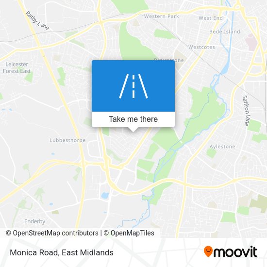 Monica Road map