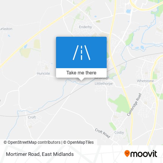 Mortimer Road map