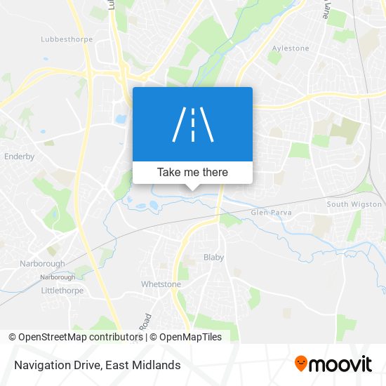 Navigation Drive map