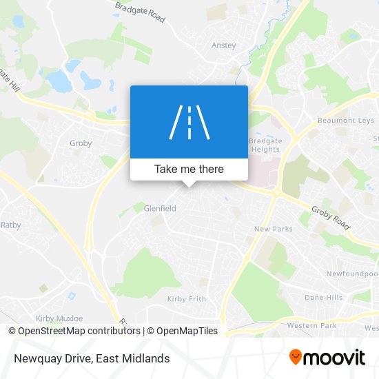 Newquay Drive map