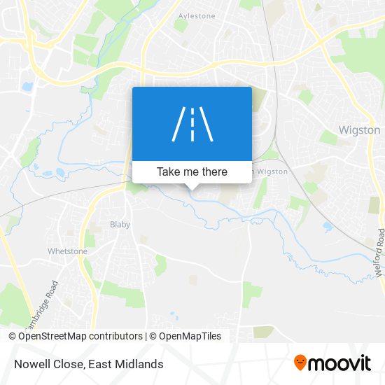 Nowell Close map
