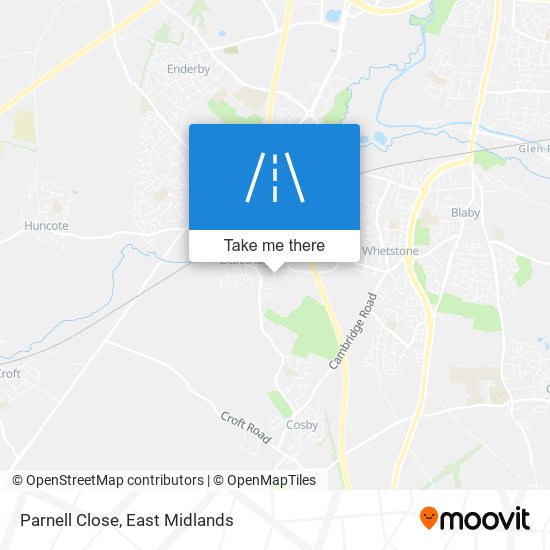 Parnell Close map