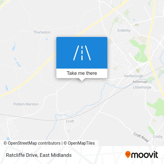 Ratcliffe Drive map