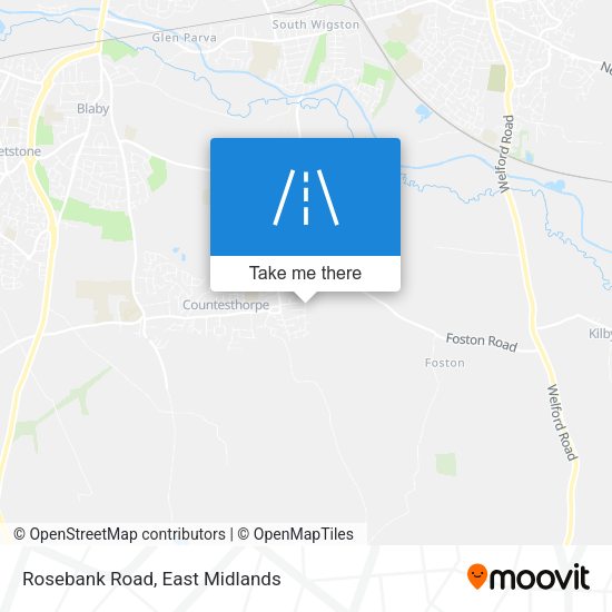 Rosebank Road map