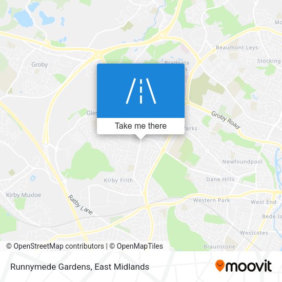 Runnymede Gardens map