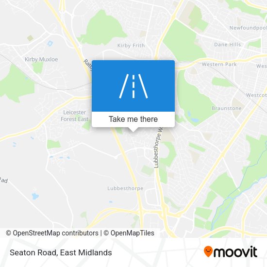 Seaton Road map