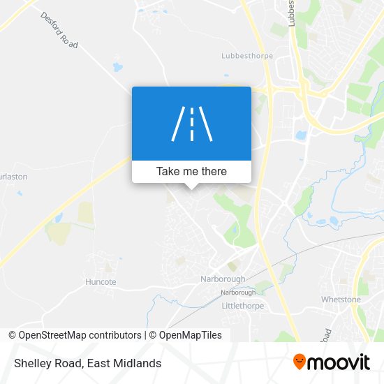 Shelley Road map