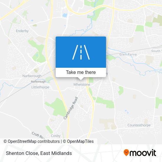 Shenton Close map