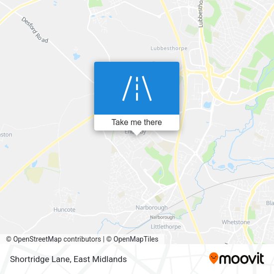 Shortridge Lane map