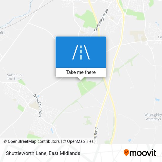 Shuttleworth Lane map