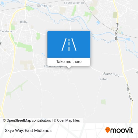 Skye Way map