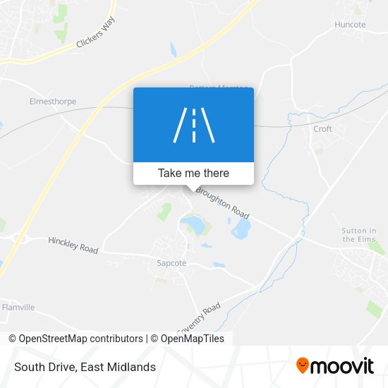 South Drive map