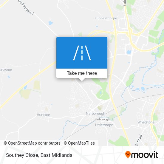 Southey Close map
