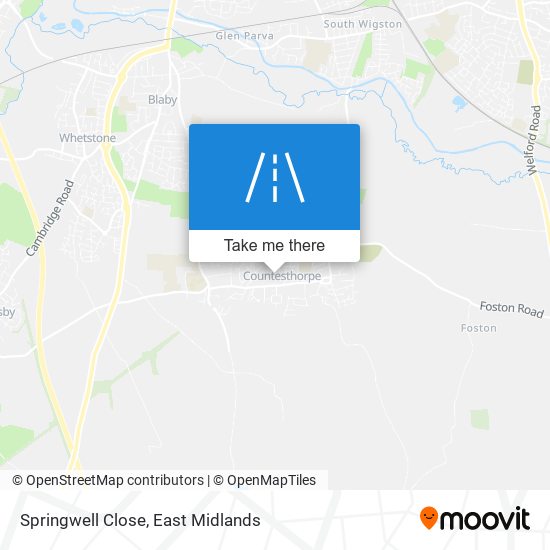 Springwell Close map