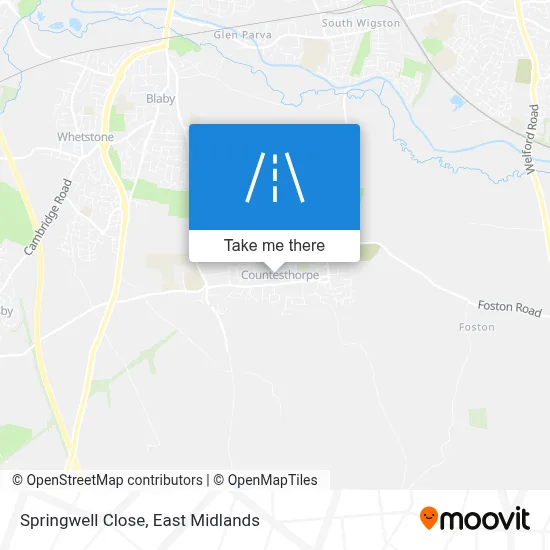 Springwell Close map