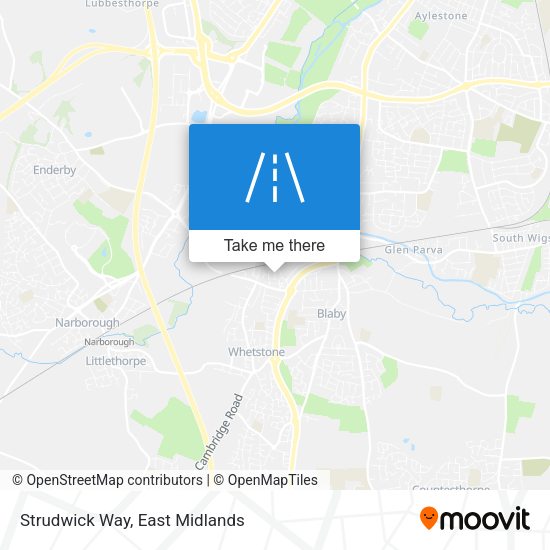 Strudwick Way map