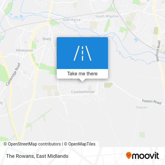 The Rowans map
