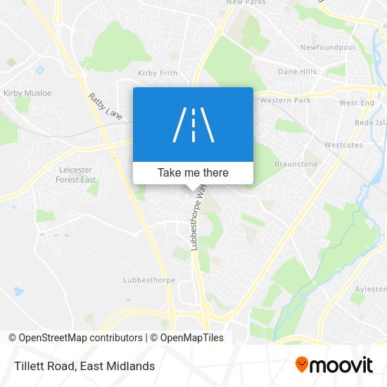 Tillett Road map